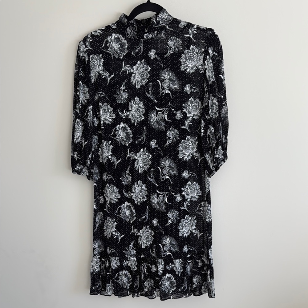 The Kooples Dandy Jacquard Floral Mini Dress – NWT - Picture 6 of 8